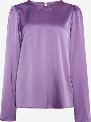 faina - Blusa em roxo: frente