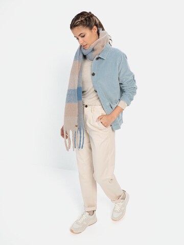 CAMEL ACTIVE Cordjacke aus reiner Baumwolle in Blau