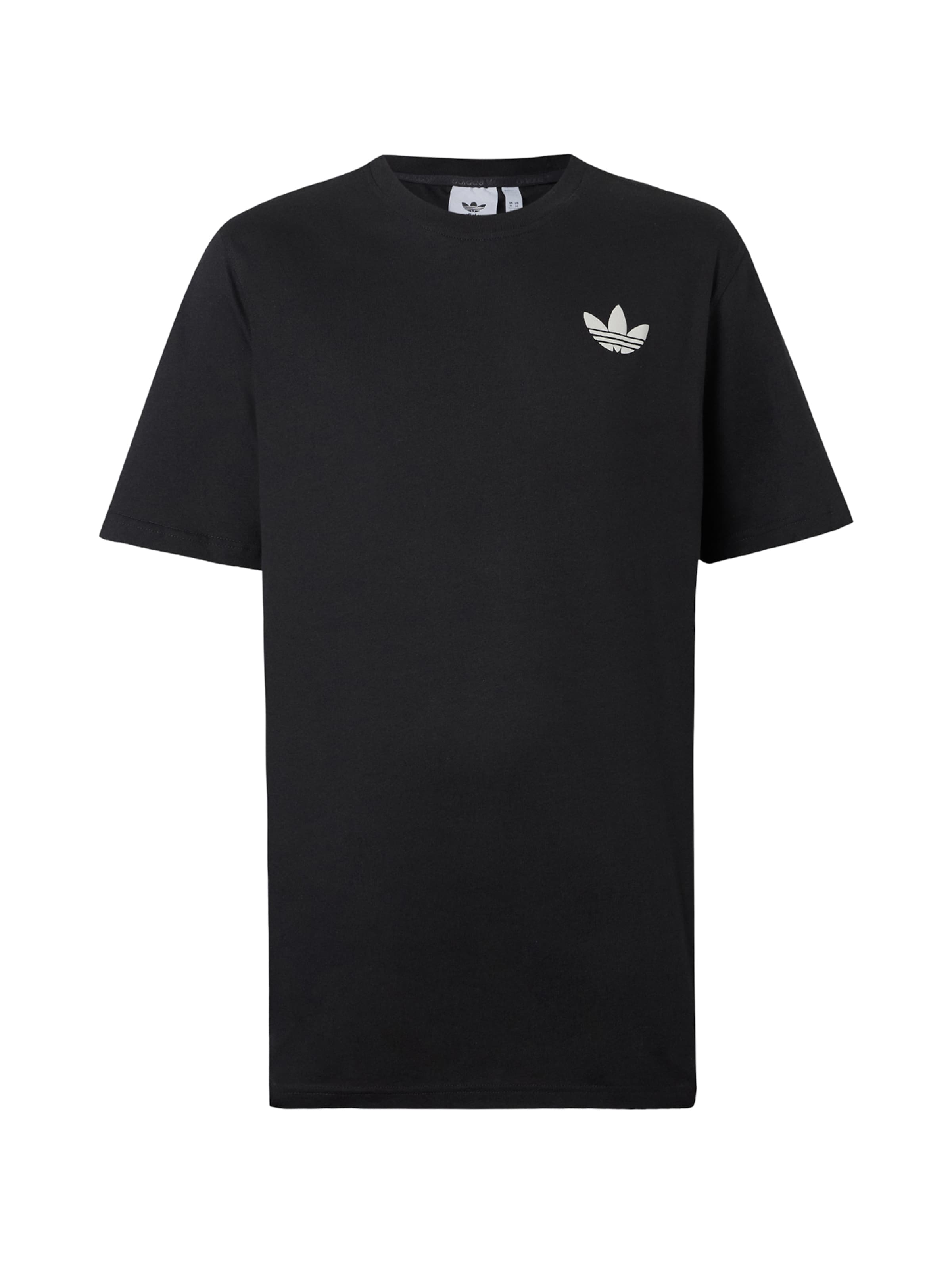 ADIDAS ORIGINALS Μπλουζάκι 'DOG' σε μαύρο: μπροστά