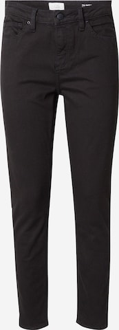 QS - Skinny Vaquero 'Sadie' en negro: frente