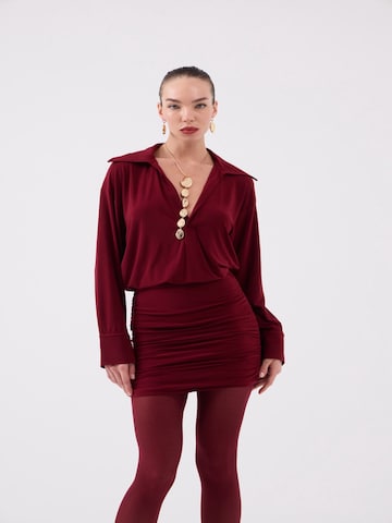 HOLLY LOLLY Kleid in Rot: Vorderseite