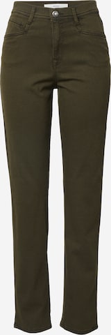 BRAX Regular Jeans 'Carola' in Green: front