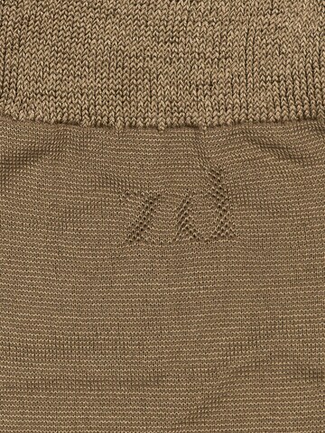 zd ZERO DEFECTS Socks 'Mercerized cotton socks' in Beige