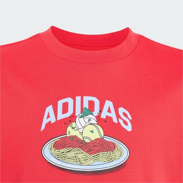 ADIDAS SPORTSWEAR Funkční tričko – červená