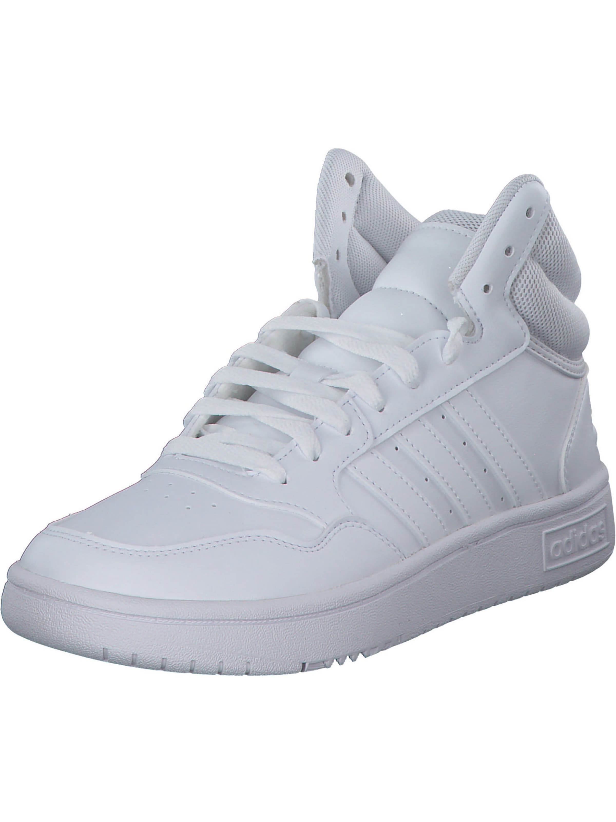 ADIDAS ORIGINALS - Sapatilhas altas 'Hoops 3.0' em branco: frente