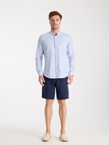 7Camicie Slim Fit Businesshemd 'Caravaggio'‌‌‌ in Blau