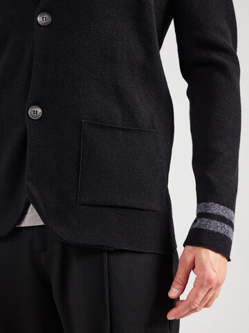 Key Largo Strickjacke 'ALREADY' in Schwarz