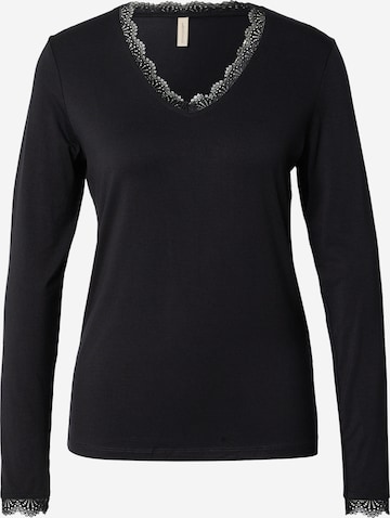 juoda Soyaconcept Marškinėliai 'Marica': priekis
