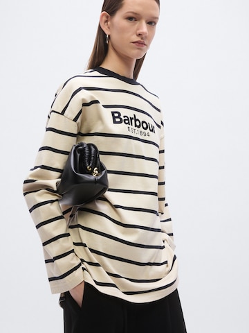 Barbour Oversize tričko 'Maeve' - Béžová