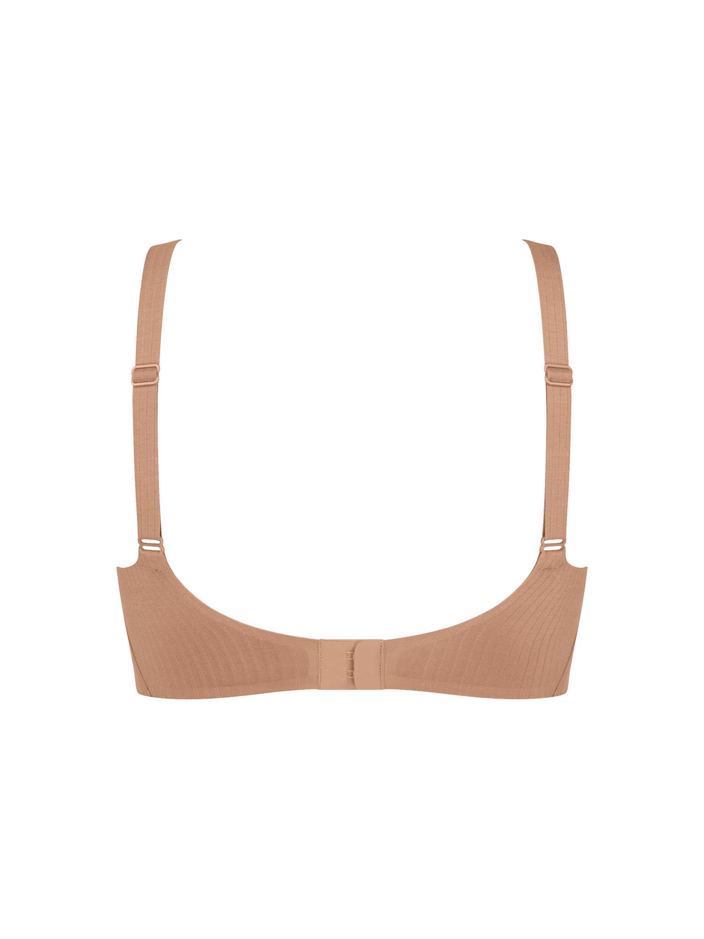 Bustier Soutien-gorge ' Blue ZERO Feel Pure ' SLOGGI en marron