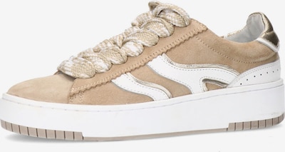 SACHA Sneaker in camel / weiß, Produktansicht
