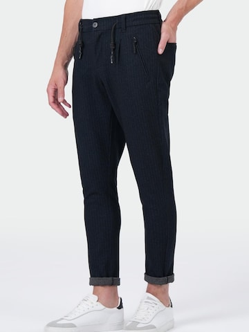M.O.D MIRACLE OF DENIM Tapered Lærredsbukser i blå