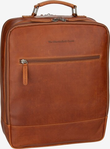 The Chesterfield Brand Rucksack 'Jamaica' in Braun: predná strana