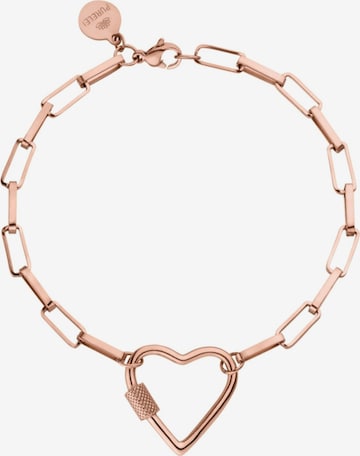PURELEI Armband 'Palekana Heart' in Gold: Vorderseite