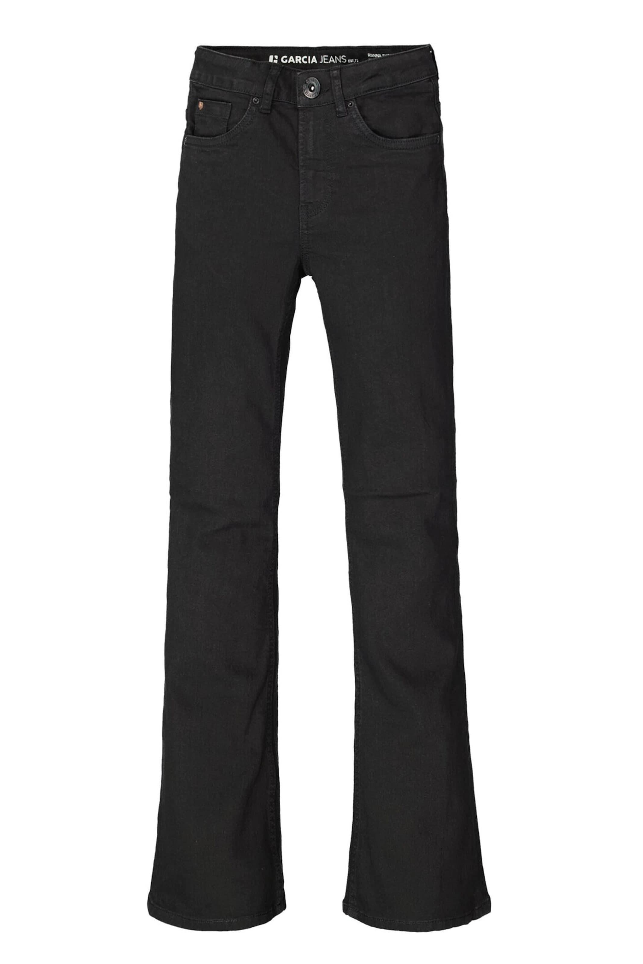 GARCIA Boot cut Jeans 'Rianna' in Black: front