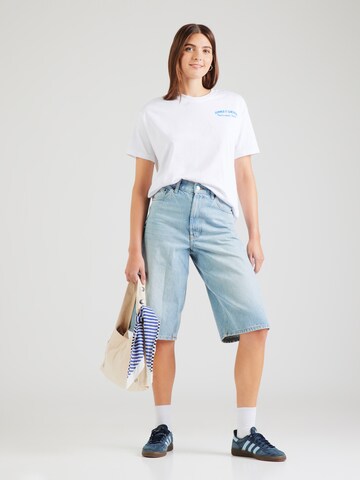 Tricou supradimensional de la Sublevel pe alb