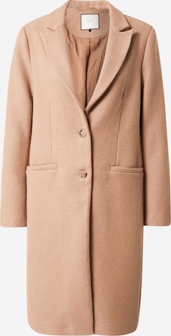 Neo Noir Between-Seasons Coat 'Martini' in Beige: front