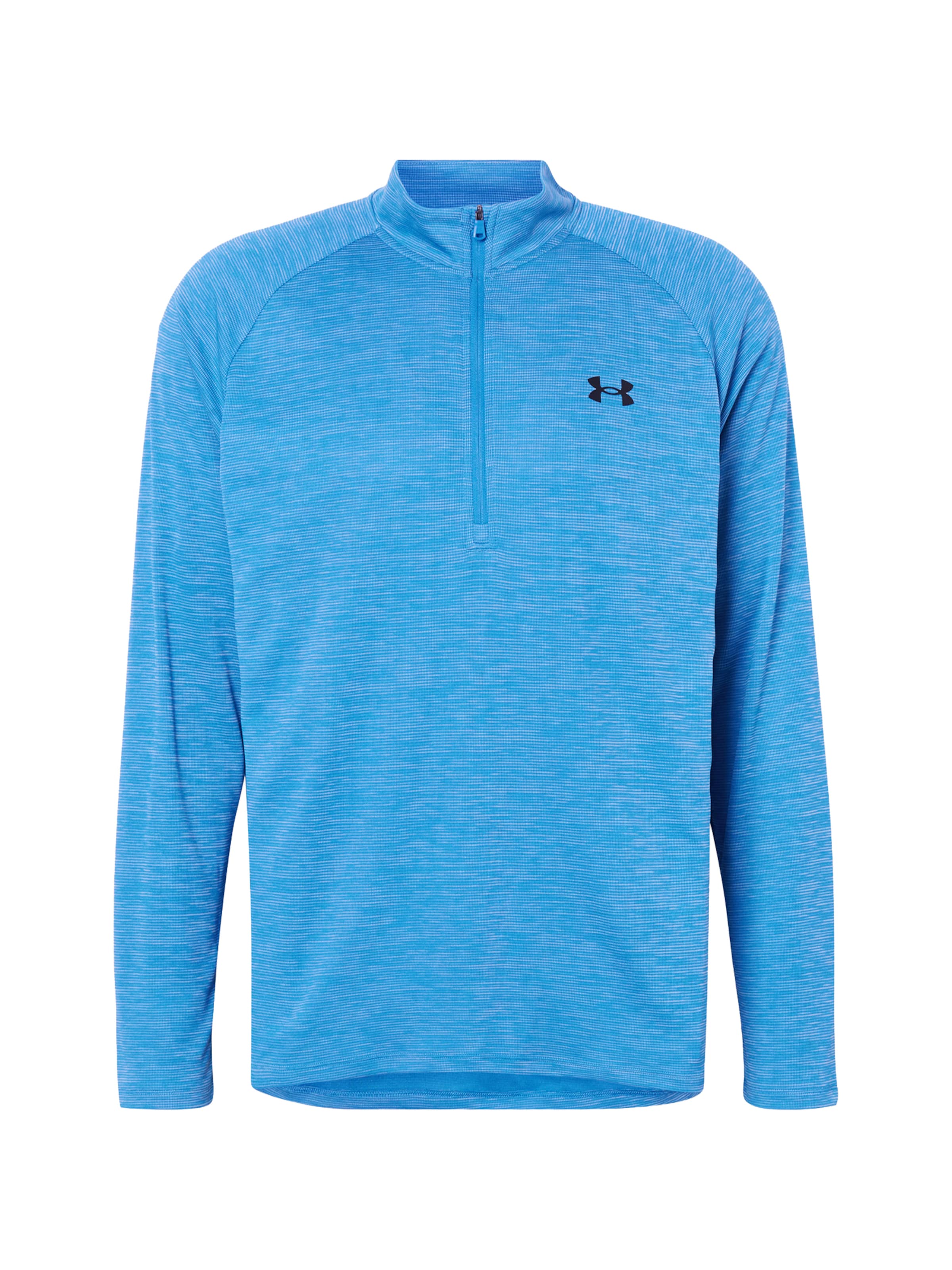 UNDER ARMOUR Sportovní mikina – modrá: přední strana