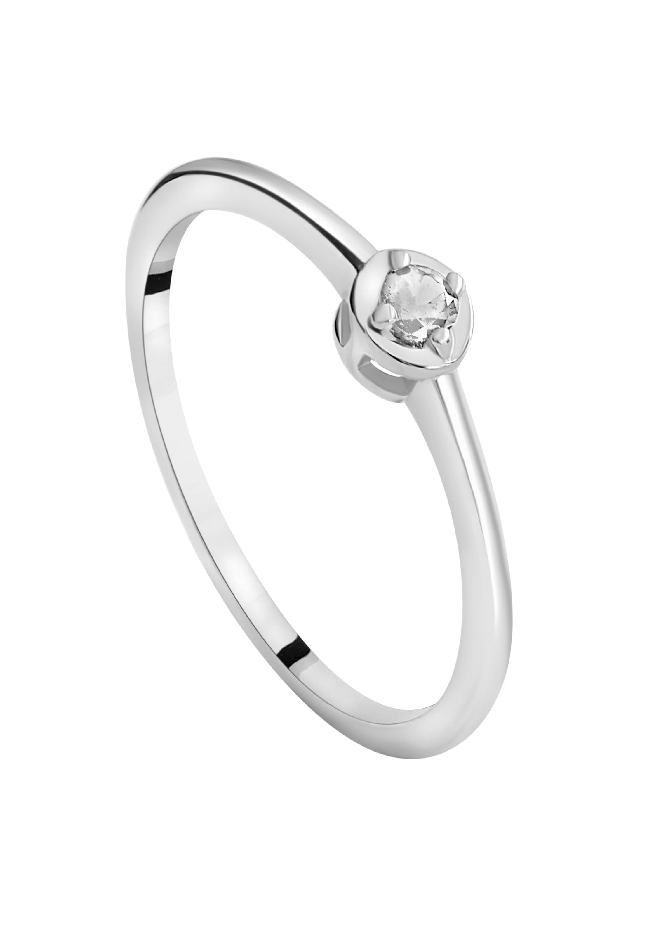 Nana Kay Ring 'Delicate Touch' in Silver: front