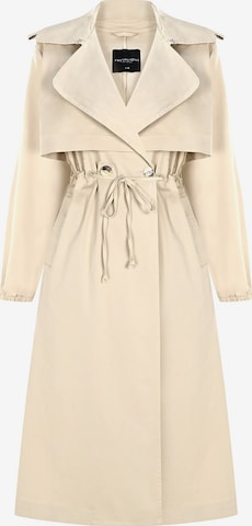 FRESHLIONS Trenchcoat 'Daria' in Beige: Vorderseite
