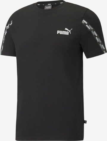 T-Shirt 'Power' PUMA en noir : devant