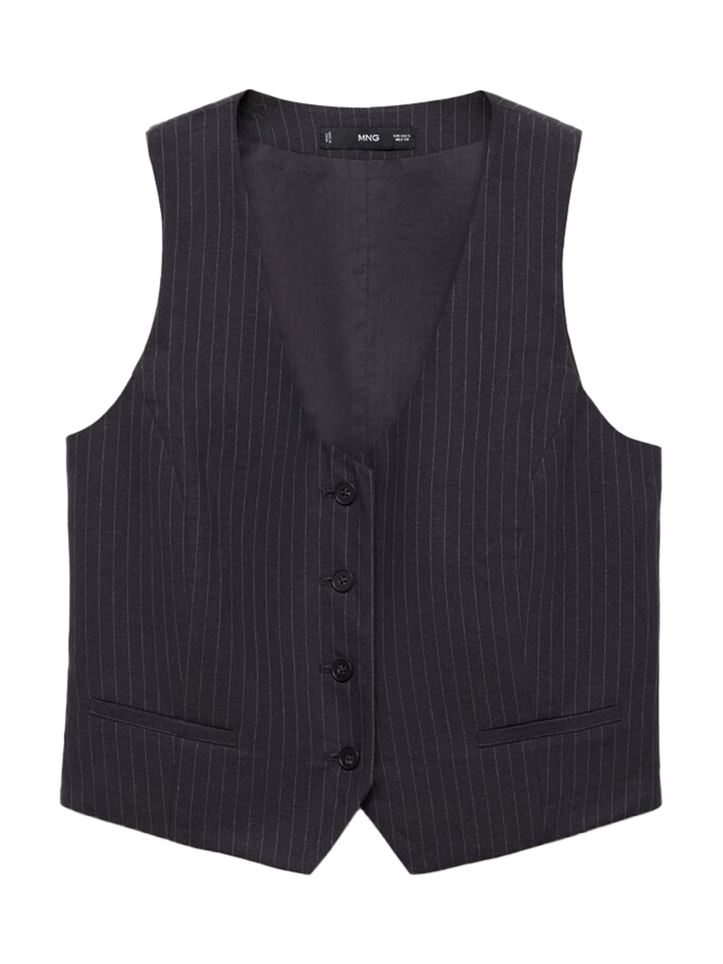 MANGO Мъжка елек за костюм 'BALI' в синьо: отпред