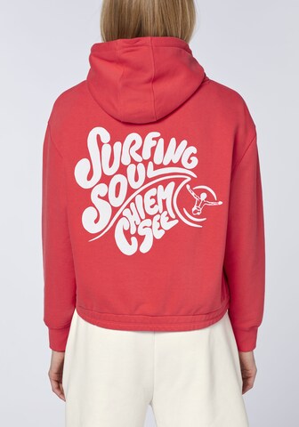 CHIEMSEE Sweatshirt in Red