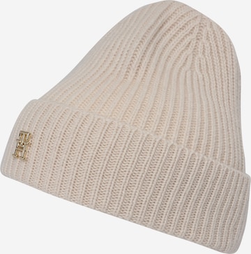 Bonnet TOMMY HILFIGER en beige : devant