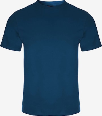 Henderson - Camiseta 'Leichtes Baumwoll-T-Shirt mit Rundhals, T-Line S' en azul: frente