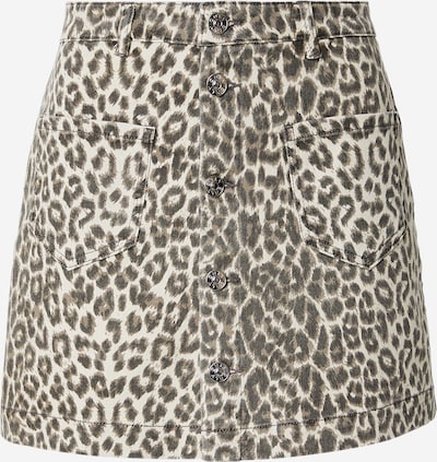 ONLY Rock 'ONLAmazing' in brokat / cappuccino / schwarz, Produktansicht