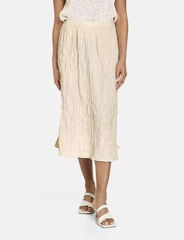 TAIFUN Skirt in Beige: front