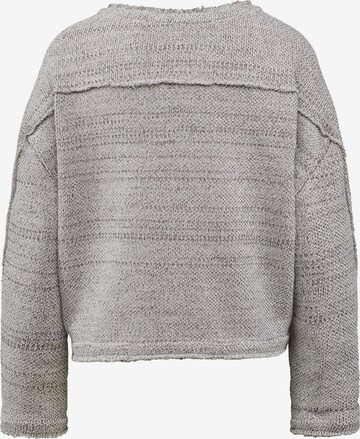 Pinetime Clothing Pullover 'Spark cropped' in Grau