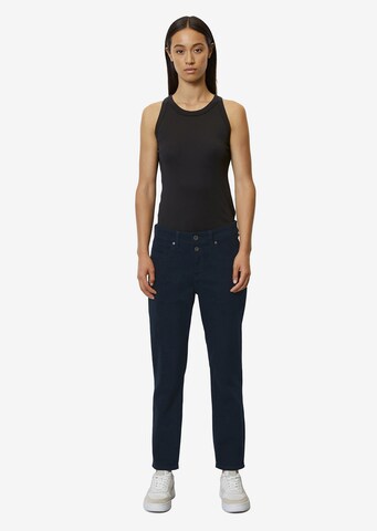 Marc O'Polo Regular Pants 'Theda' in Blue
