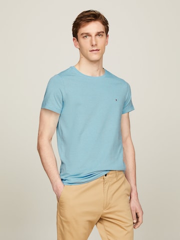 TOMMY HILFIGER Slim fit Shirt in Blauw: voorkant