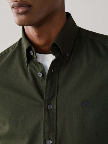 Regular fit Camicia 'Oxford' di Hackett London in verde
