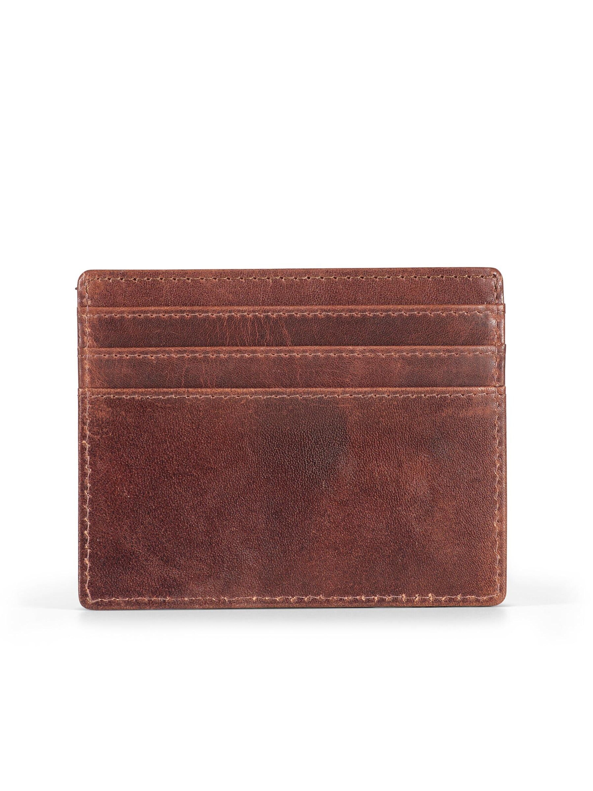 Porte-monnaies 'Cardwallet Archer Brown' Howard London en marron