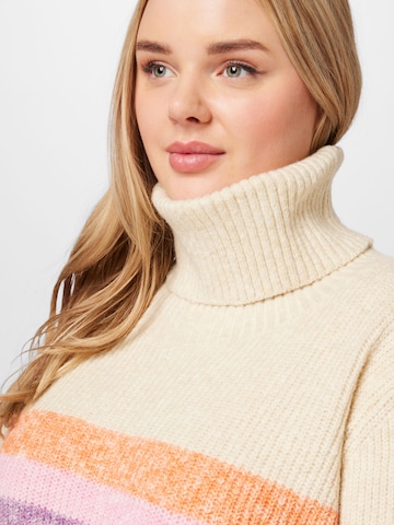 Esprit Curves Sweater in Beige