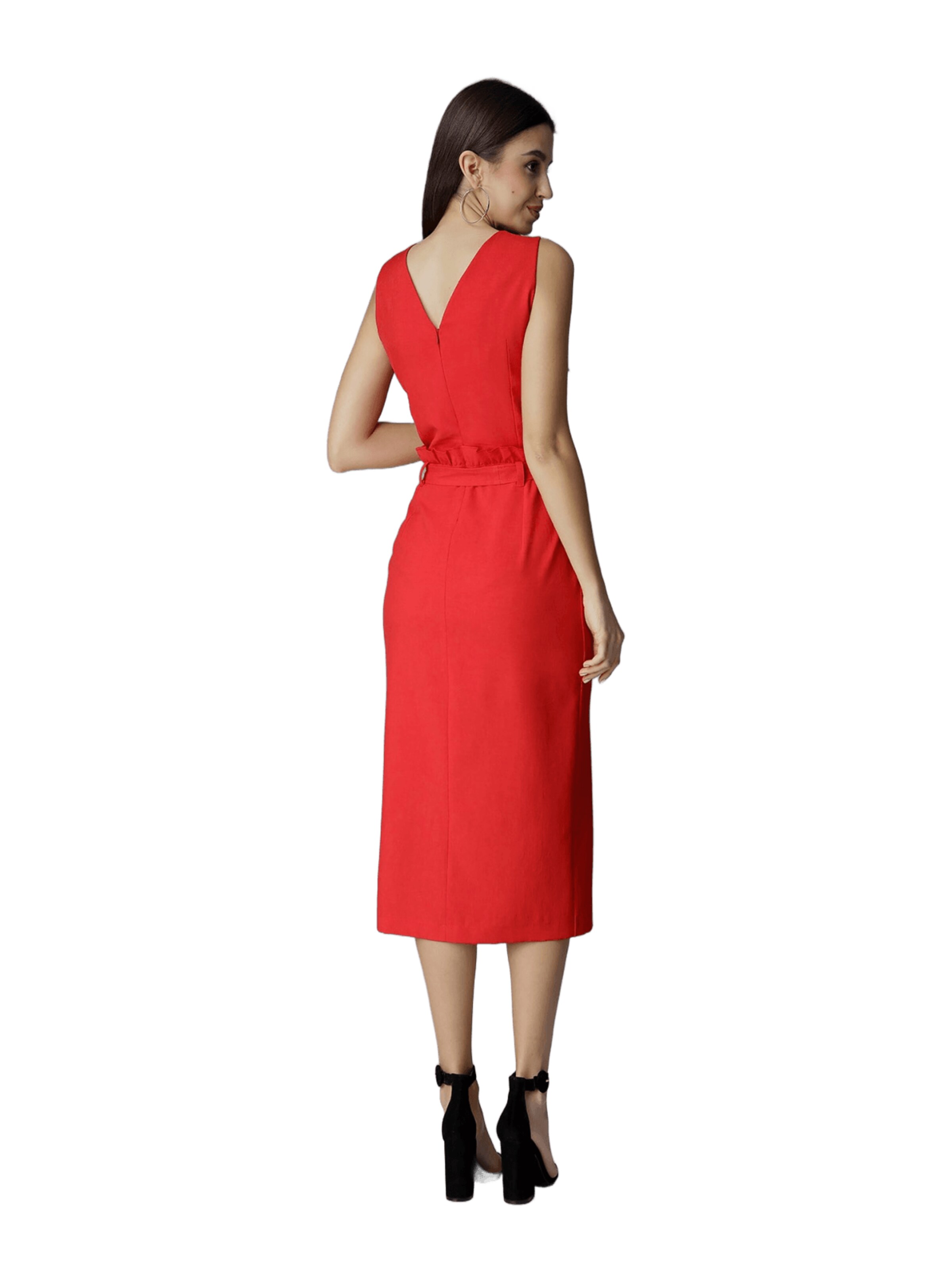 amorubi.com Cocktail Dress in Red