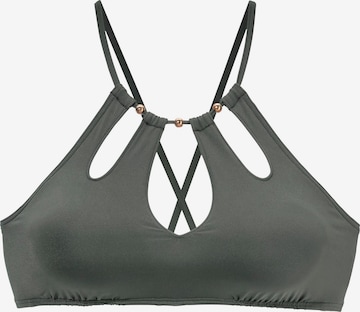 Hauts de bikini 'Italy' LASCANA en vert : devant