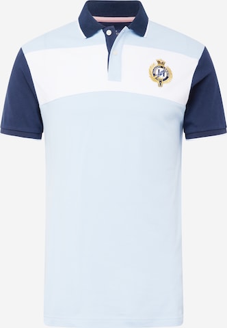 Hackett London - Camisa 'CREST' em azul: frente
