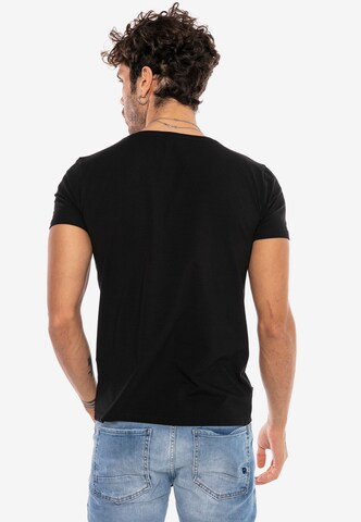 Redbridge T-Shirt 'Waco' in Schwarz