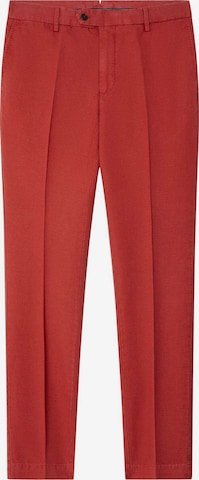 Hackett London Slimfit Hose in Rot: Vorderseite