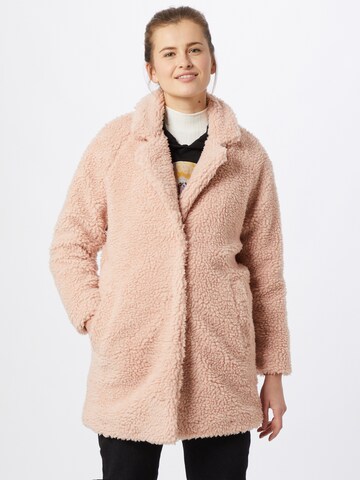 Cappotto di mezza stagione di ONLY in rosa: frontale