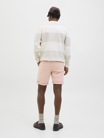 JACK & JONES Regularen Chino hlače 'JJIBowie' | roza barva