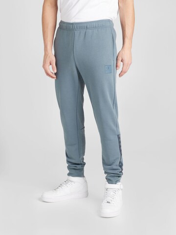 Effilé Pantalon Champion Authentic Athletic Apparel en gris : devant