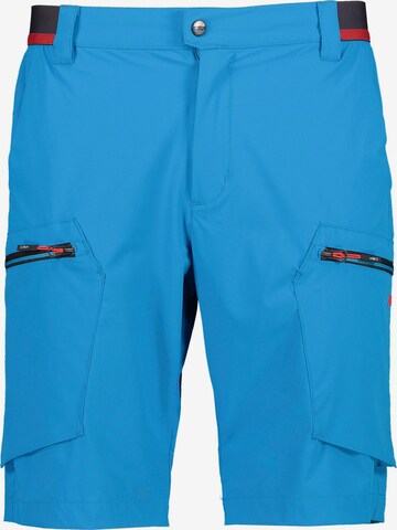 CMP Regular Outdoor Pants in Blue: front