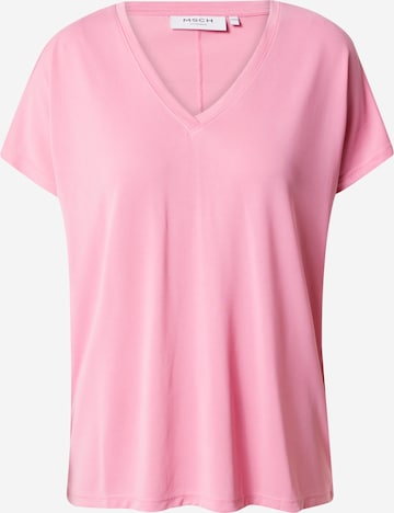 MSCH COPENHAGEN Koszulka 'Fenya' w kolorze różowy: przód
