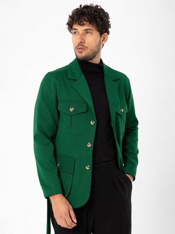 Antioch Regular Fit Jacke in Grün: Vorderseite