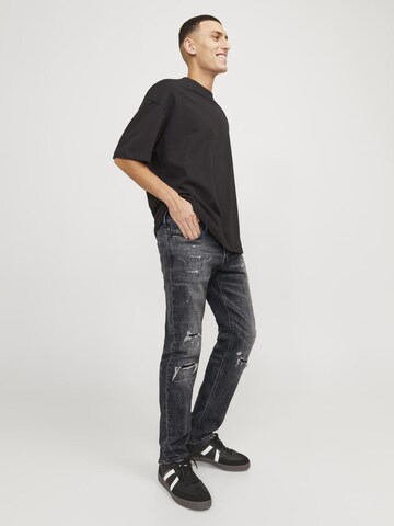 JACK & JONES Slimfit Jeans 'BLAIR' in Grijs