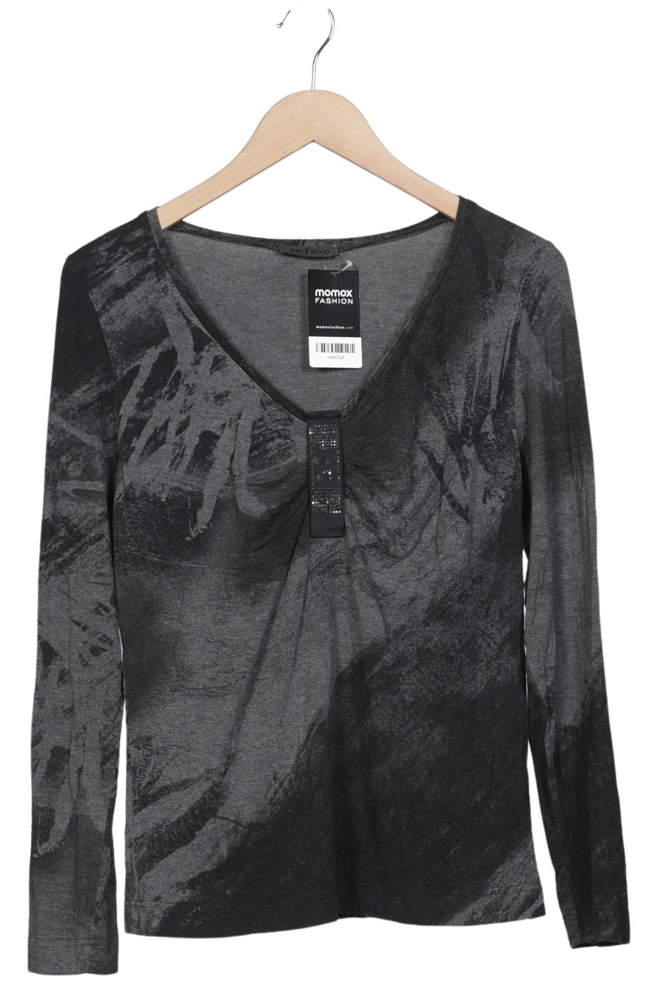AIRFIELD Top & Shirt in XL in Grey: front